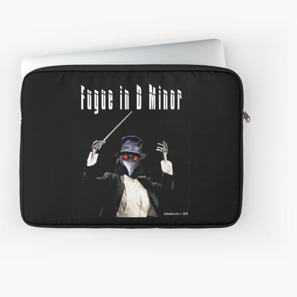 Fugue in D Minor Laptop Sleeve