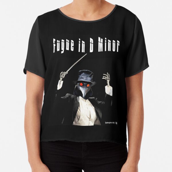 Fugue in D Minor Chiffon Top