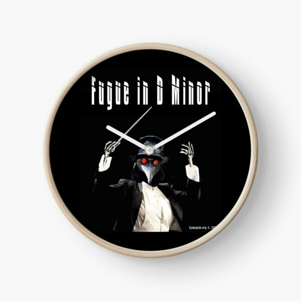 Fugue in D Minor Clock