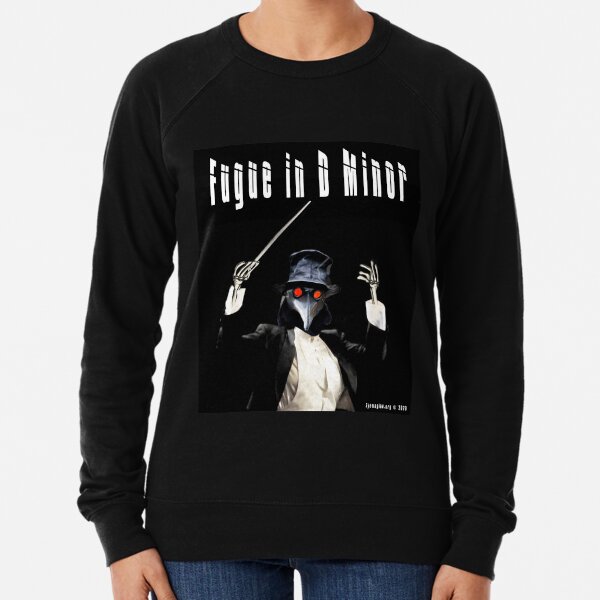 Fugue in D Minor Lightweight Sweatshirt