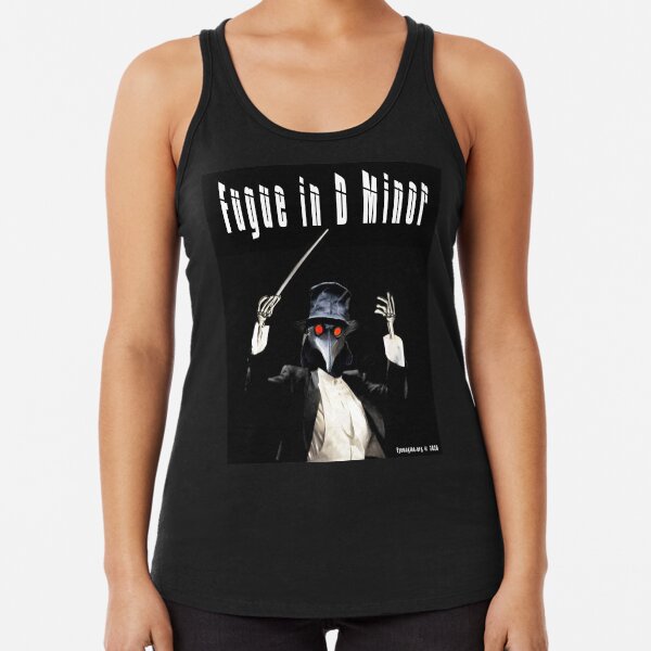 Fugue in D Minor Racerback Tank Top