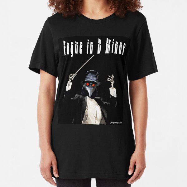 Fugue in D Minor Slim Fit T-Shirt