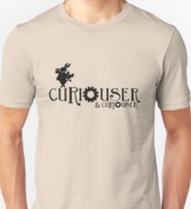 Curiouser & Curiouser Alice in Wonderland Shirt Slim Fit T-Shirt