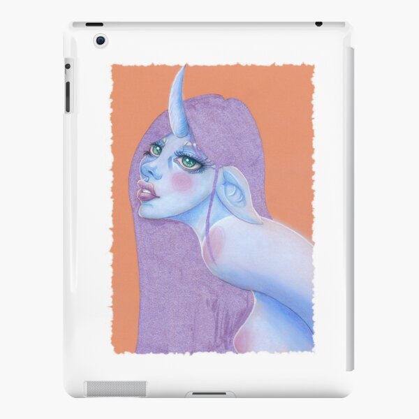 pastel unicorn girl iPad Snap Case