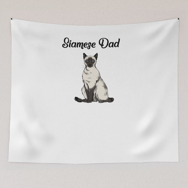 Item preview, Siamese Cat Shirt - Siamese Dad - Siamese Cat Gift For Cat Lover  designed and sold by Galvanized.