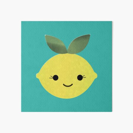 Pucker up Cute Kawaii Lemons Classic Round Sticker, Zazzle