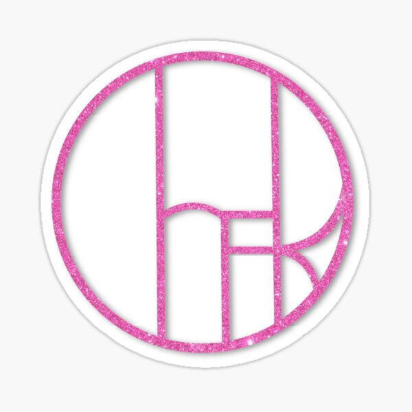 Cher Pink funkelt Sticker