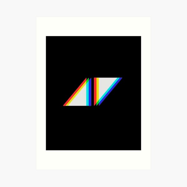 Avicii Logo Art Print By Alexagoodies25 Redbubble