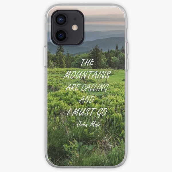 Mountains are calling 3 iPhone Soft Case