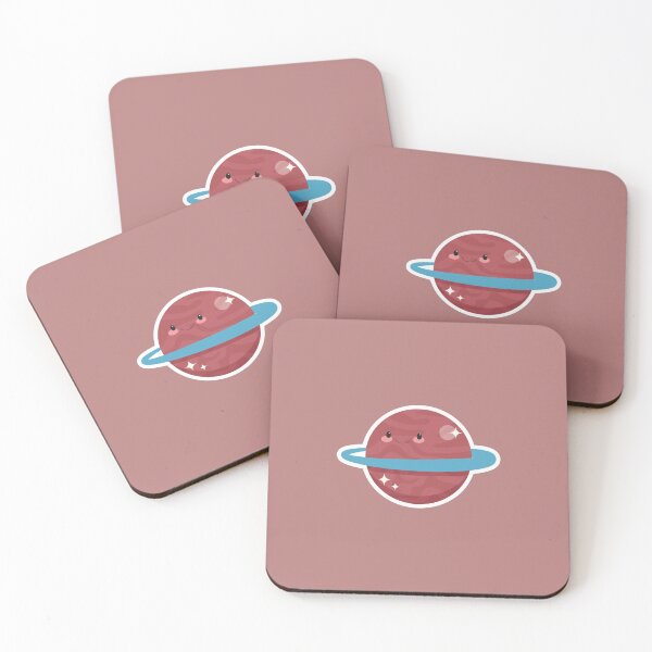 Item preview, Cute happy red planet designed and sold by Quiet Mode Studio.