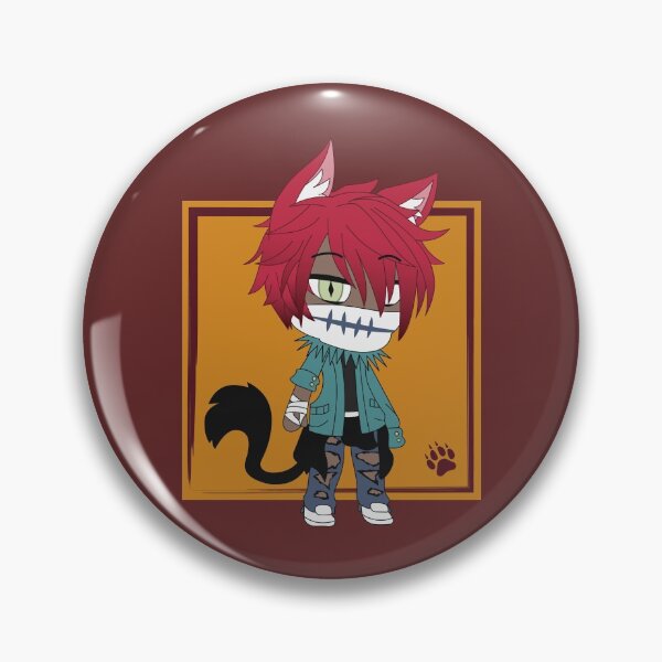 Gacha Life Yu Kun Werewolf monster - Gacha Life Boy - Pin