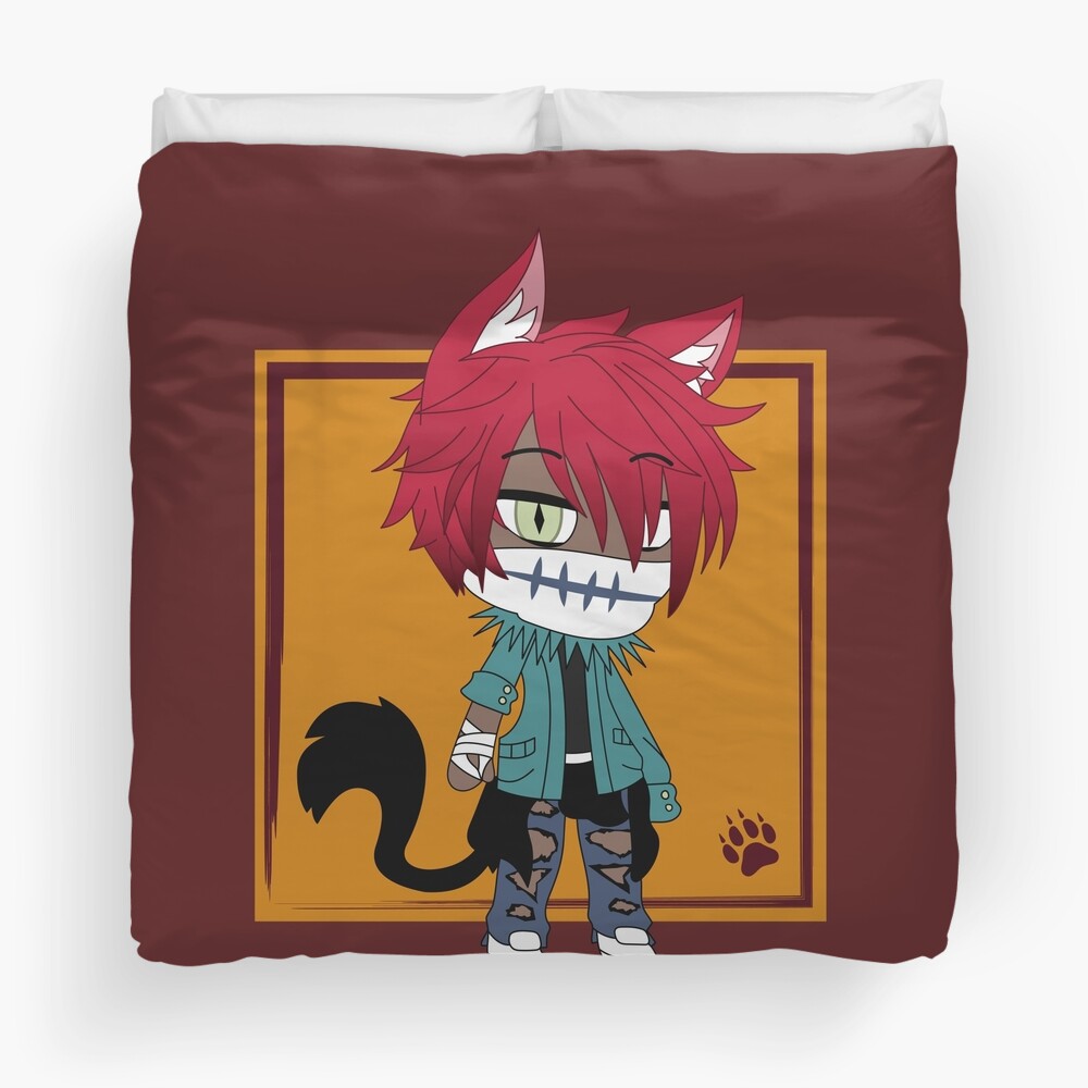 Gacha Life Yu Kun Werewolf monster - Gacha Life Boy - Tapestry