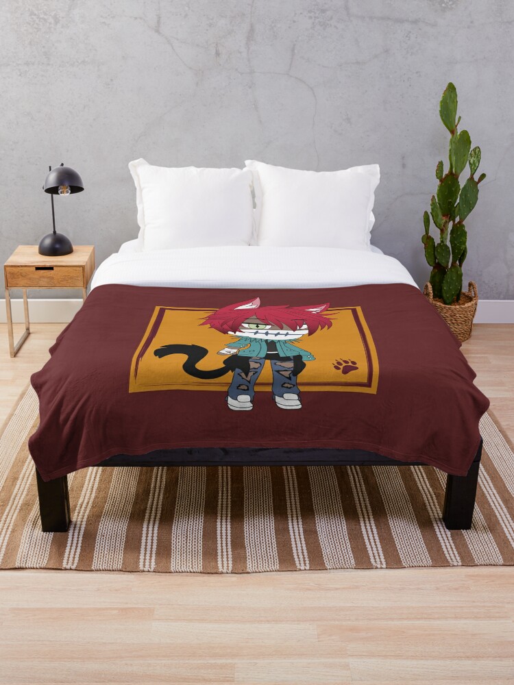 Gacha Life Yu Kun Werewolf monster - Gacha Life Boy - Tapestry