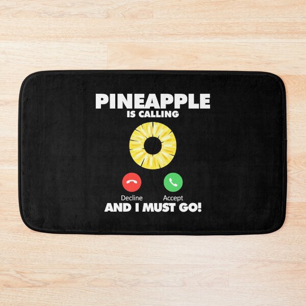 Item preview, My Pineapple is Calling and I Must Go Eating Lover designed and sold by HelloFromAja.