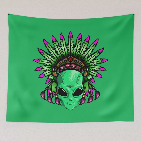 Item preview, Native American Alien designed and sold by Meliafroggy.