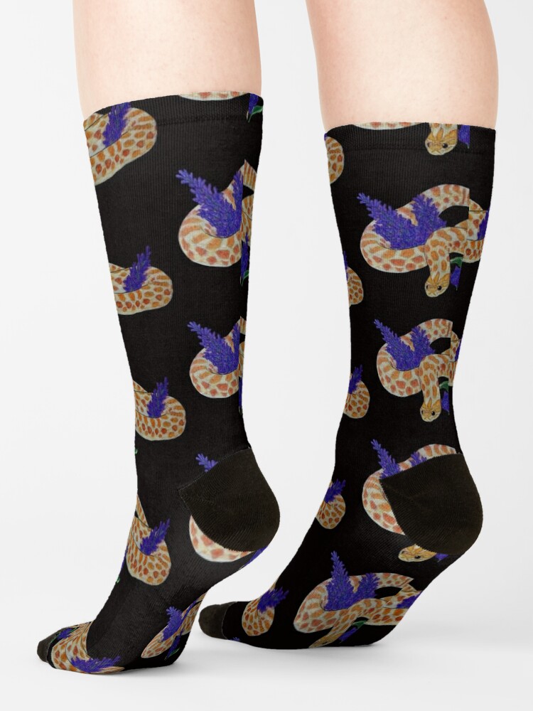 LH UNION SNAKE SOCKS - WHITE