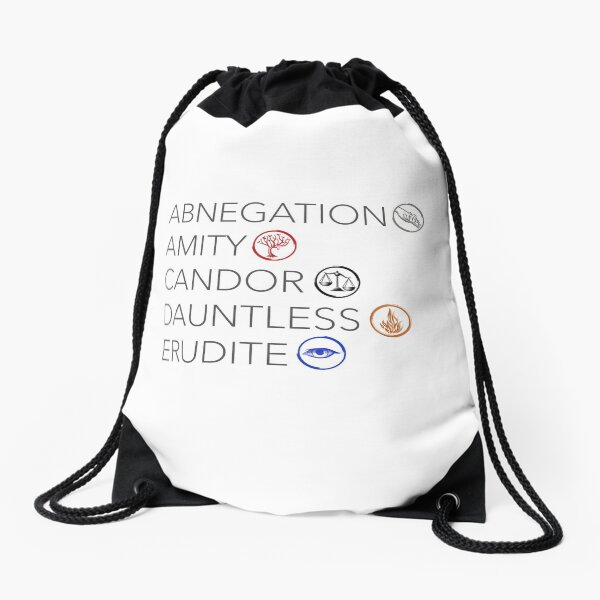 Facciones divergentes Mochila saco
