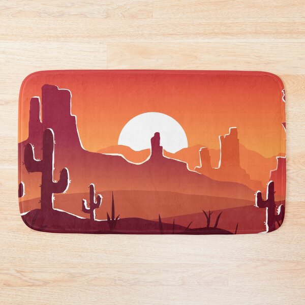 Item preview, Desert Sunset - Original Landscape Painting designed and sold by BecomingBookish.