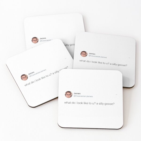 Item preview, Caucasian James Tweet designed and sold by kendylmccartney.