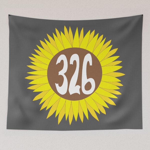 Item preview, Hand Drawn Ohio Sunflower 326 Area Code designed and sold by itsrturn.