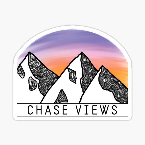 chase views Sticker