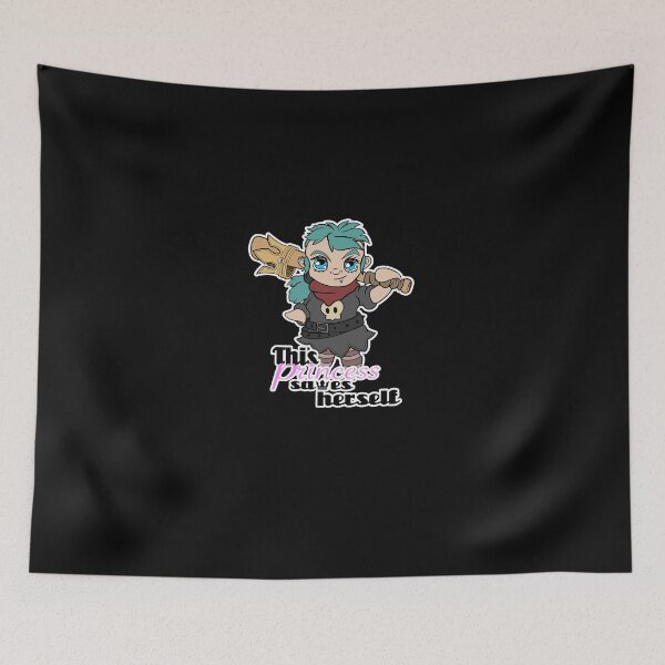 Item preview, This princess saves herself designed and sold by Mneemonic.
