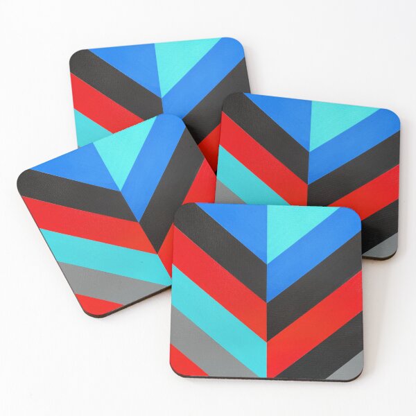 Item preview, Chevron Modern Acrylic Painting designed and sold by emberstudio.