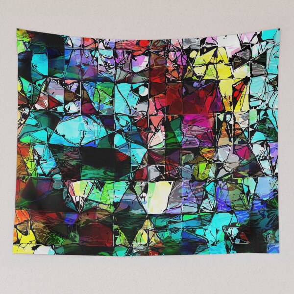 Item preview, Abstract Stained Glass designed and sold by Phil Perkins.
