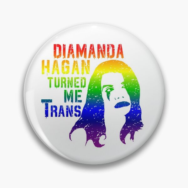 Item preview, Diamanda Hagan Turned Me Trans (Rainbow) designed and sold by DiamandaHagan.