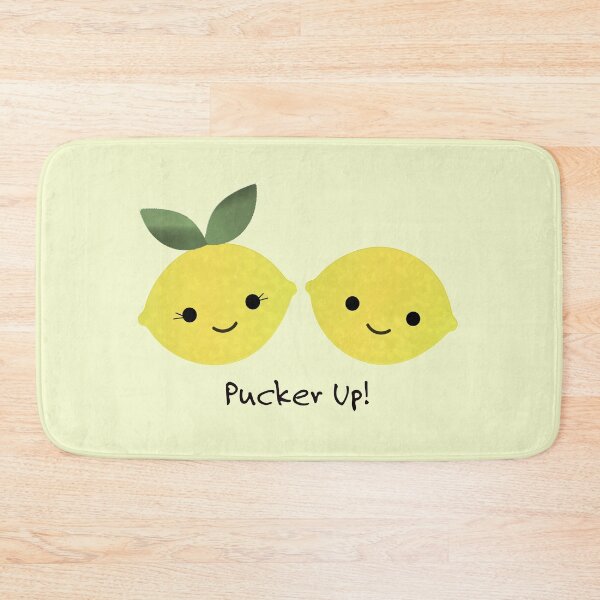Item preview, Pucker Up Cute Kawaii Lemons designed and sold by Hedgie Designs.