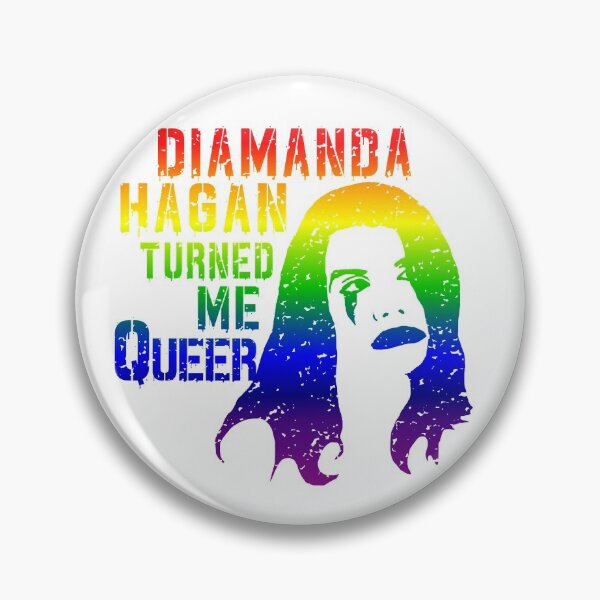 Item preview, Diamanda Hagan Turned Me Queer (Rainbow) designed and sold by DiamandaHagan.