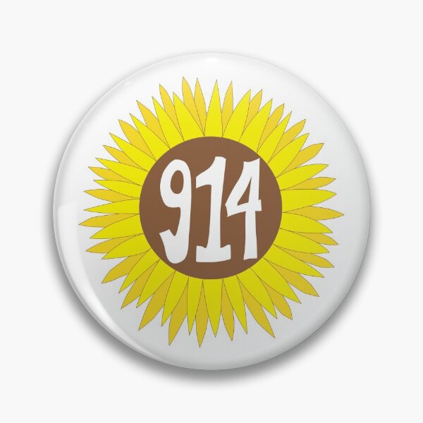 Item preview, Hand Drawn New York Sunflower 914 Area Code designed and sold by itsrturn.