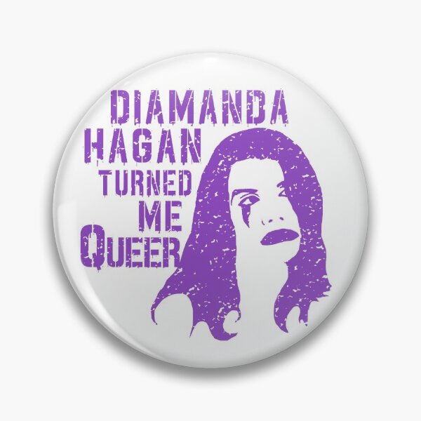 Item preview, Diamanda Hagan Turned Me Queer (Purple) designed and sold by DiamandaHagan.