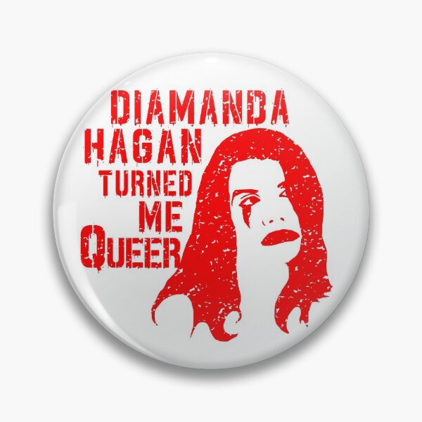 Item preview, Diamanda Hagan Turned Me Queer (Red) designed and sold by DiamandaHagan.
