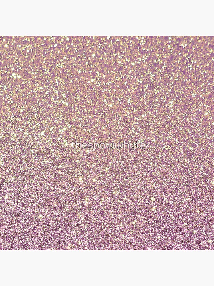 "Blush Pink and White Glitter Effect" Poster by thesnowwhyte Redbubble