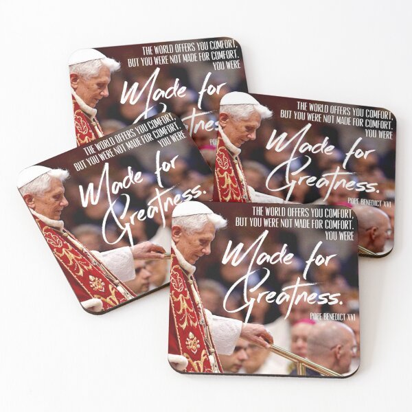 Item preview, Pope Benedict XVI - Made for Greatness designed and sold by 30Pieces.