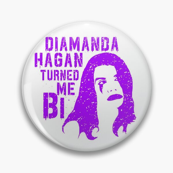 Item preview, Diamanda Hagan Turned Me Bi (Purple) designed and sold by DiamandaHagan.