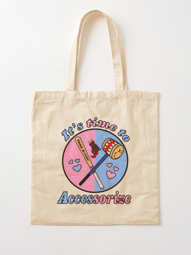 accessorize tote bag