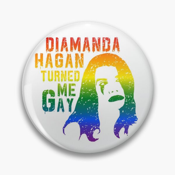 Item preview, Diamanda Hagan Turned Me Gay (Rainbow) designed and sold by DiamandaHagan.