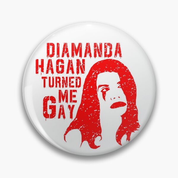 Item preview, Diamanda Hagan Turned Me Gay (Red) designed and sold by DiamandaHagan.
