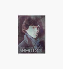 BBC Sherlock Poster & Prints (Benedict Cumberbatch) Art Board