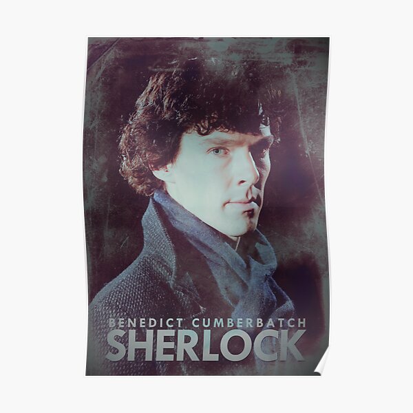 BBC Sherlock Poster & Drucke (Benedikt Cumberbatch) Poster