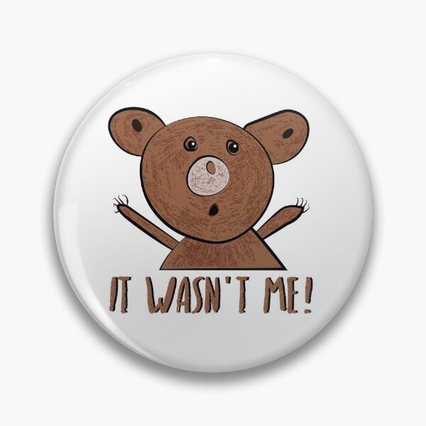 Item preview, It was not me! Sweet teddy designed and sold by GJG-Tshirts.