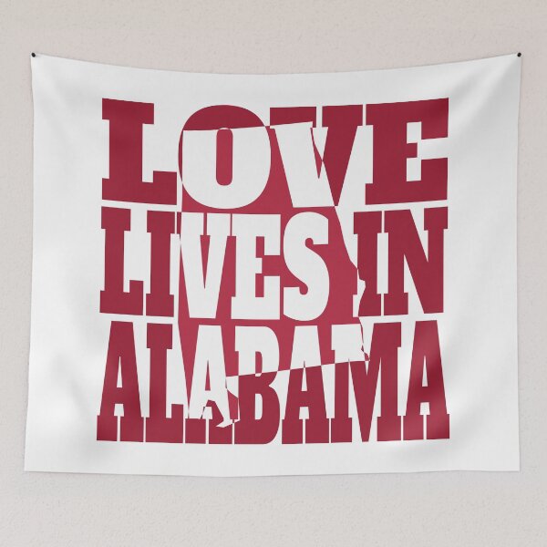 Item preview, Love Lives in Alabama designed and sold by DonDota.