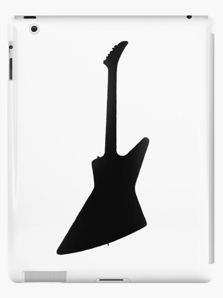 1958 Explorer Guitar Silhouette Ipad Case Skin By Aestheticorb Redbubble