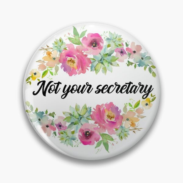 Item preview, Not Your Secretary designed and sold by chicalookate.
