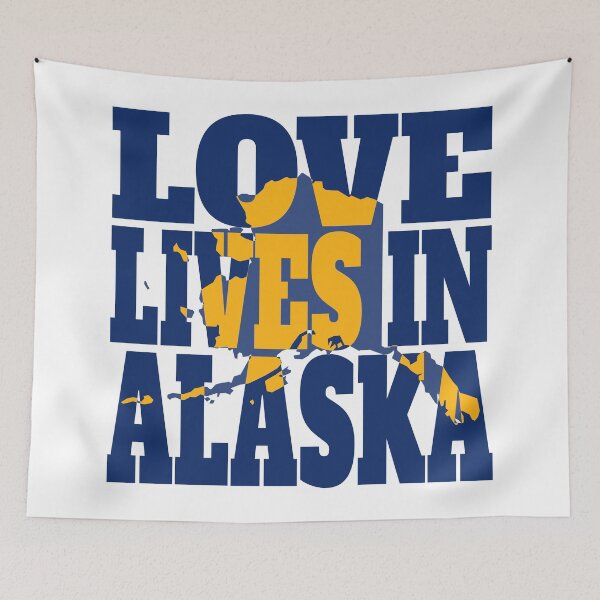 Item preview, Love Lives in Alaska designed and sold by DonDota.