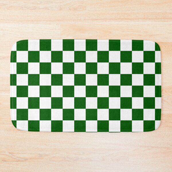 Item preview, Check Board Pattern White X Green designed and sold by usernamenaijan.
