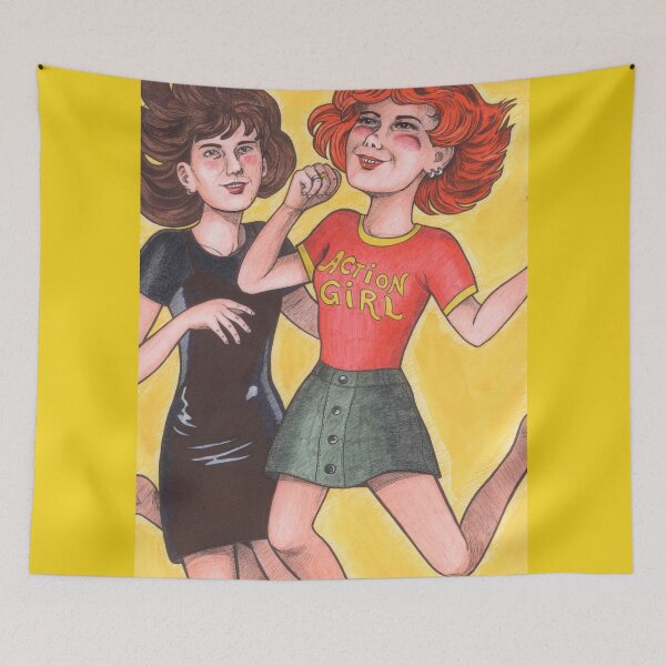 Item preview, Action Girls designed and sold by Cloverswine.