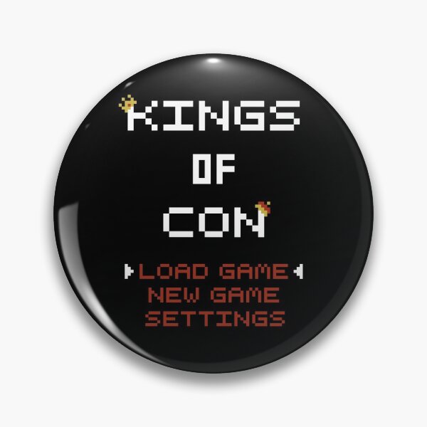 Item preview, Kings of Con designed and sold by pixel-he-art.
